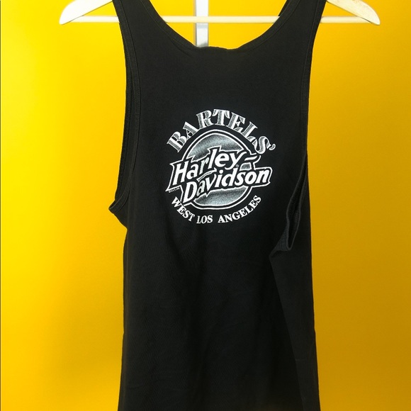 *SOLD* HARLEY DAVIDSON Pumping Iron Workout Top - Picture 3 of 4